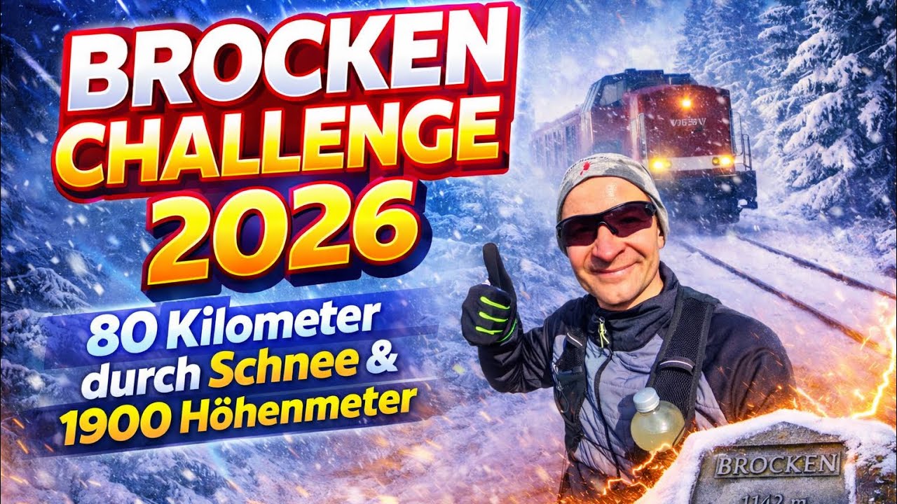 Brocken Challenge 2026 – 80 km durch Schnee & 1900 Höhenmeter