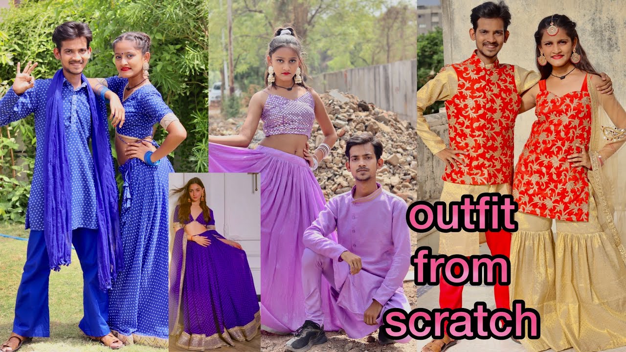 Outfit from Scratch for Bhaiya ki wedding || Aman Dancer Real