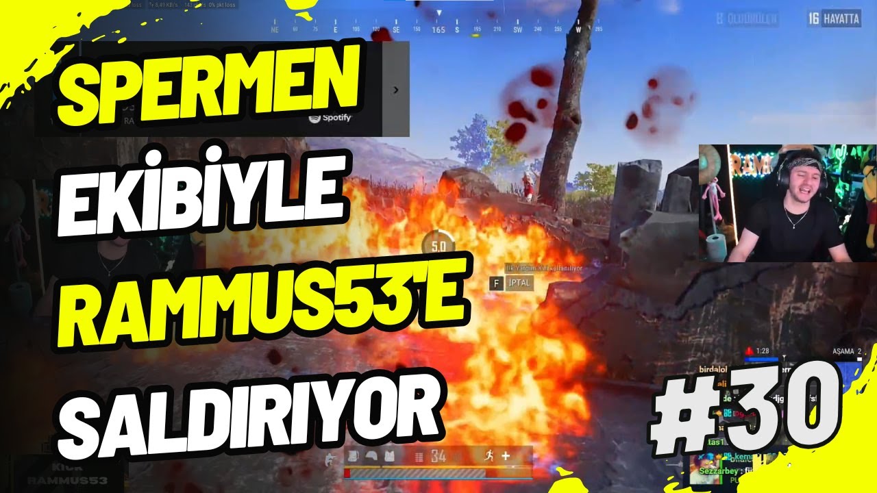 RAMMUS53'DEN GÜNLÜK KİCK KESİTLERİ #30 (SPERMEN EKİBİYLE RAMMUS53'E SALDIRIYOR)