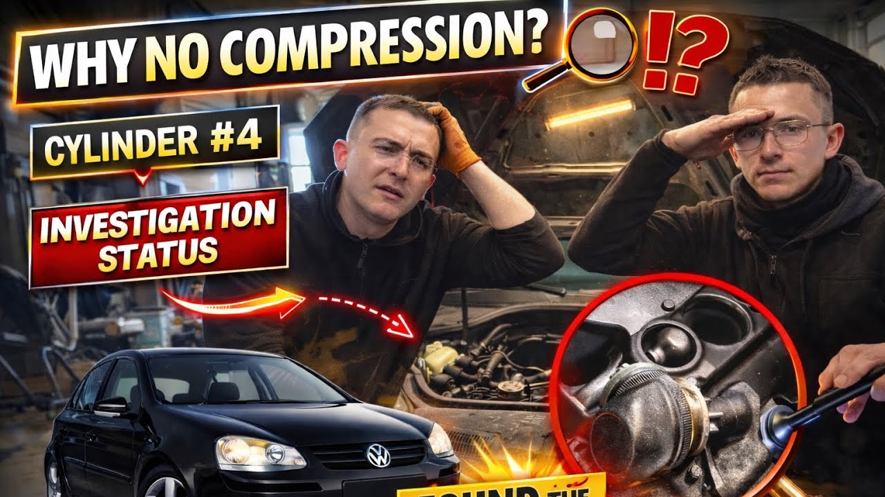 Golf 5 1.4 … No compression ? Why ? (Part 1 )