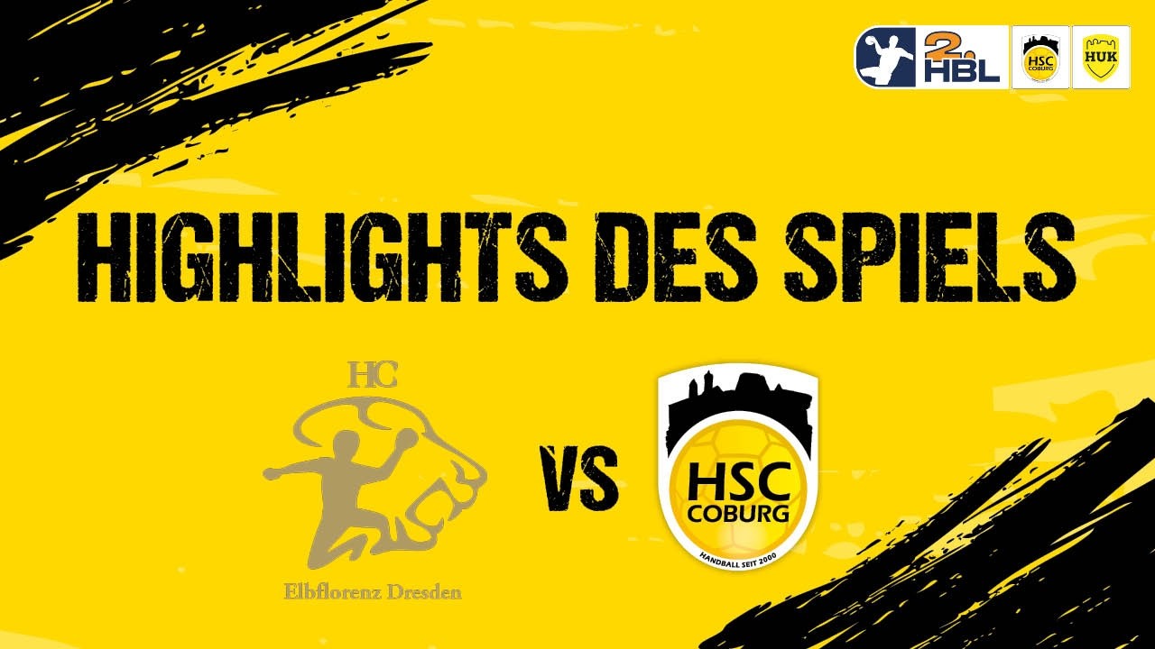 HC Elbflorenz 2006 vs. HSC 2000 Coburg | Saison 25/26