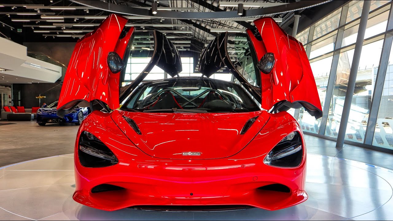 McLaren 750S, 2024 McLaren ARTURA, McLaren GT, McLaren 720S at New McLaren Showroom in DUBAI