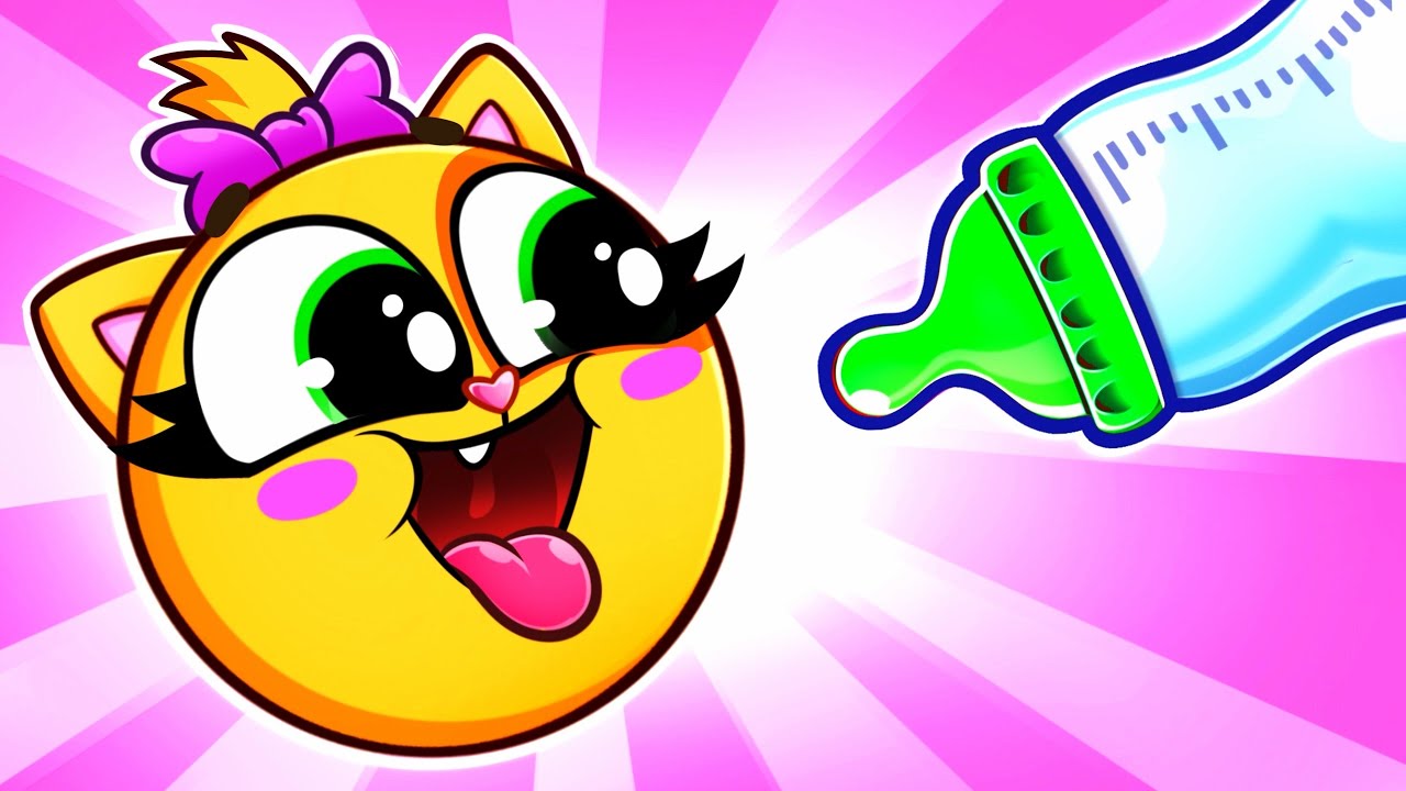 🍼 Bottle Feeding Song 😋 Funny Kids Songs 😻🐨🐰🦁 by Baby Zoo Karaoke