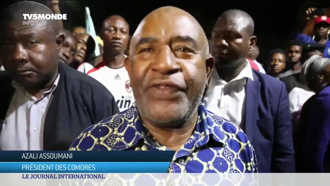 Comores: victoire au premier tour d'Azali Assoumali