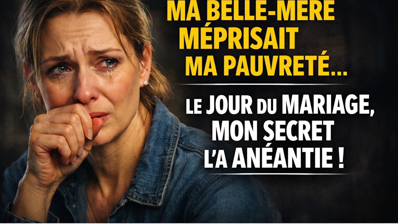 Ma belle-mère méprisait ma pauvreté. Le jour du mariage, mon secret l'a anéantie.