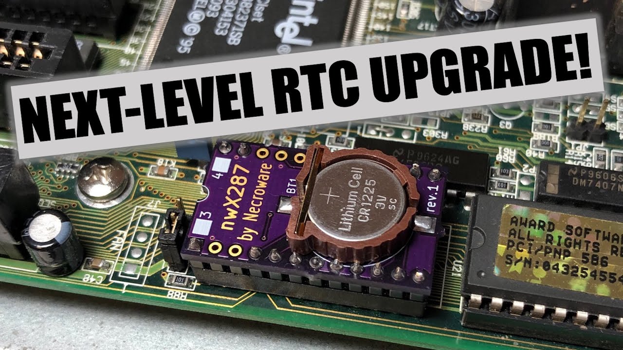 Next-level RTC module Upgrade! Replacing the Dallas DS12887