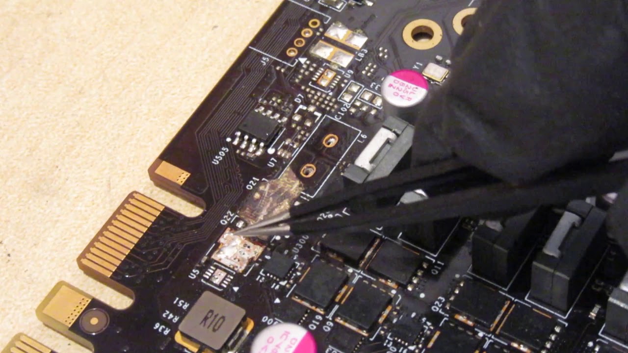 Uszkodzona EVGA GTX 970 FTV ACX2.0 Part1