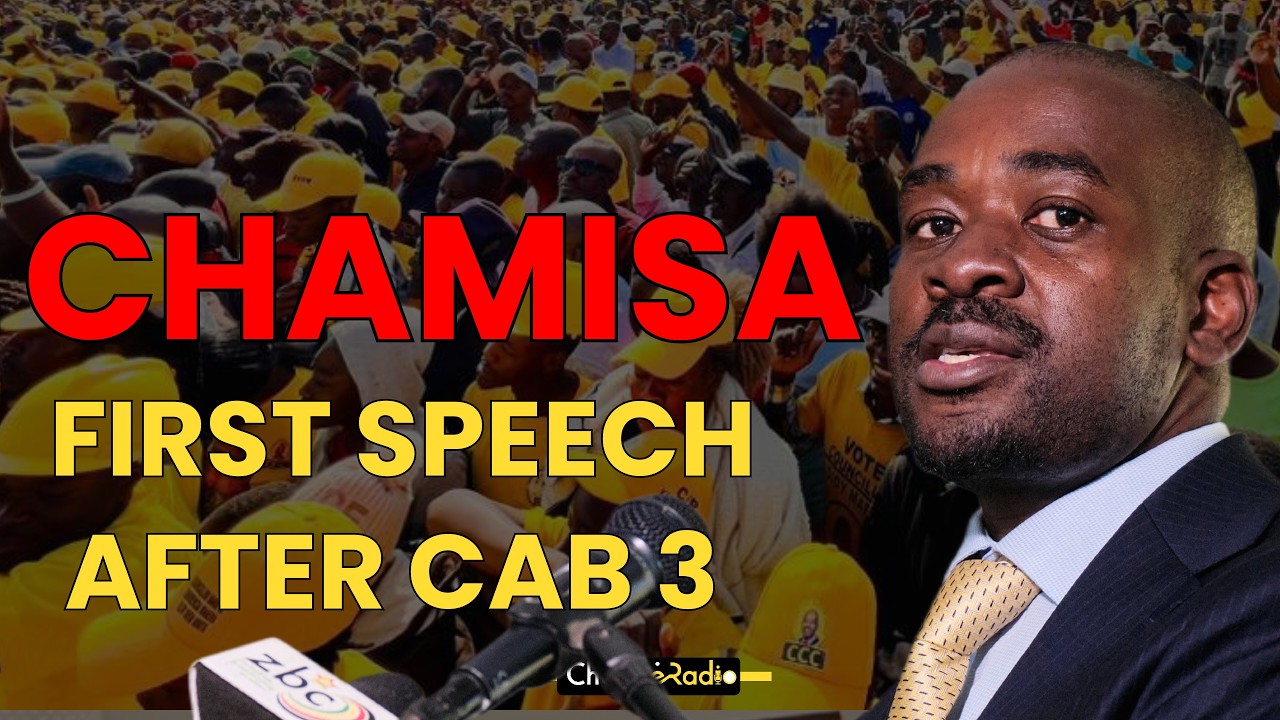 Finally: CHAMISA's First Speech after CAB 3