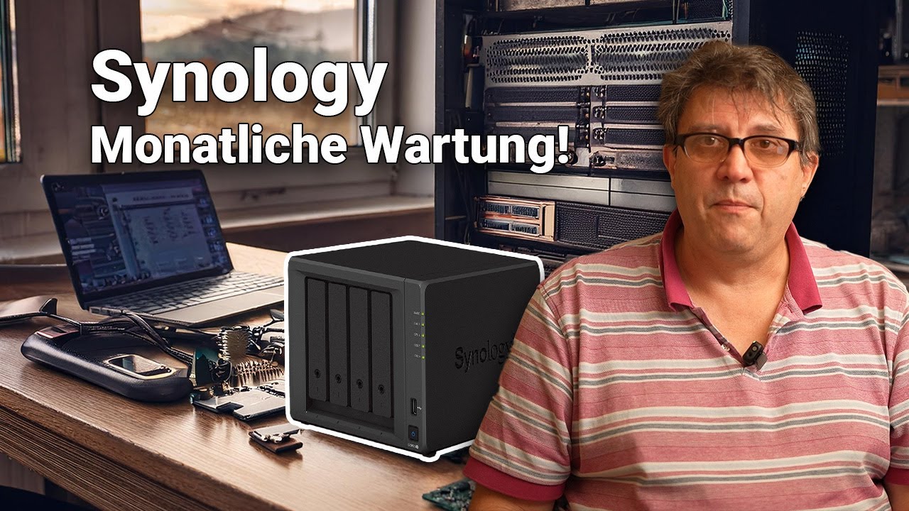 Synology fit halten: monatliche Wartung!