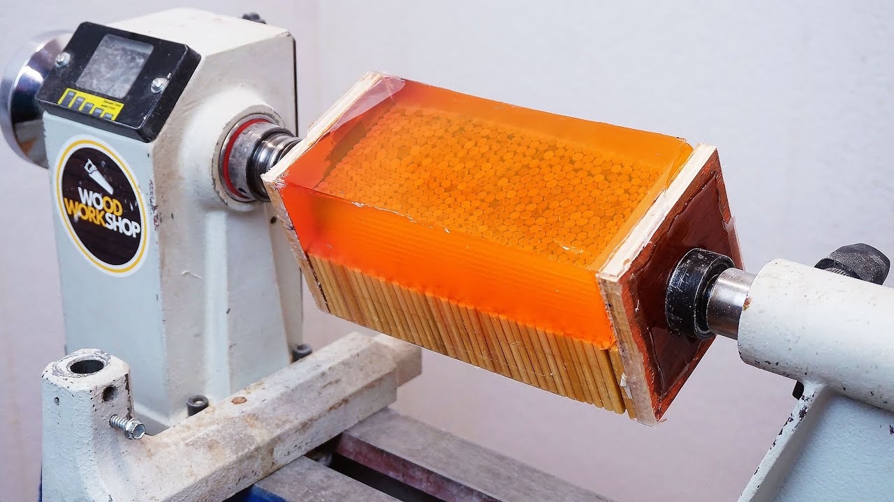 Woodturning - Resin And Its Better Half
