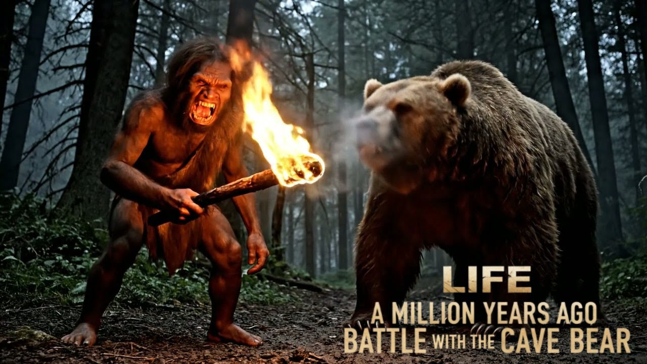 How Early Humans Survived: Battle with the Cave Bear | Life Million Years Ago