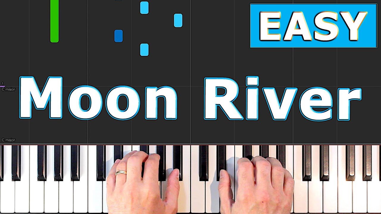 Moon River - EASY Piano Tutorial [Sheet Music]