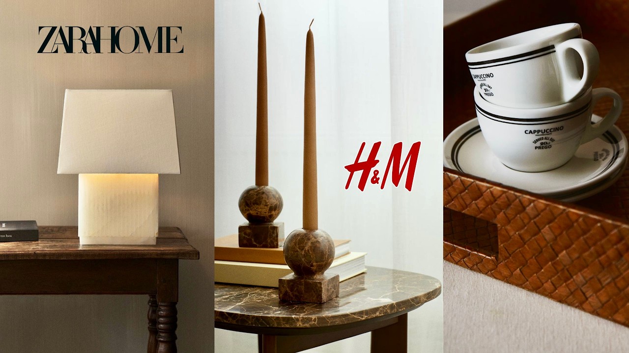 Najlepsze nowości ZARA HOME i H&M HOME 2026 | Topowe dekoracje do domu, kuchni i jadalni