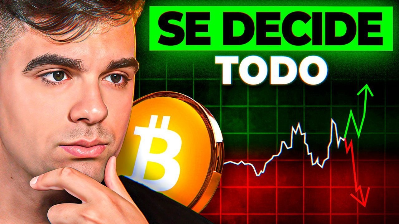 ⏰ BITCOIN Tiene HORAS Para DECIDIR Su DESTINO!! (16M$ en JUEGO)