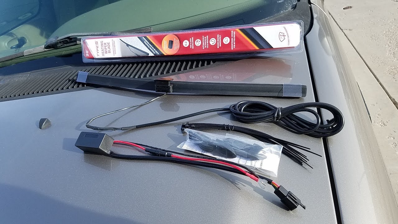 Walmart Heated Wiper Blades Install and Review