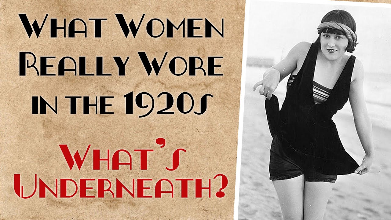 The TRUTH about 1920s Underwear || Fashion Archaeology Ep. 5