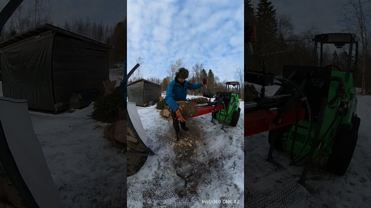 Timco halkomakone 18t ja avant 420