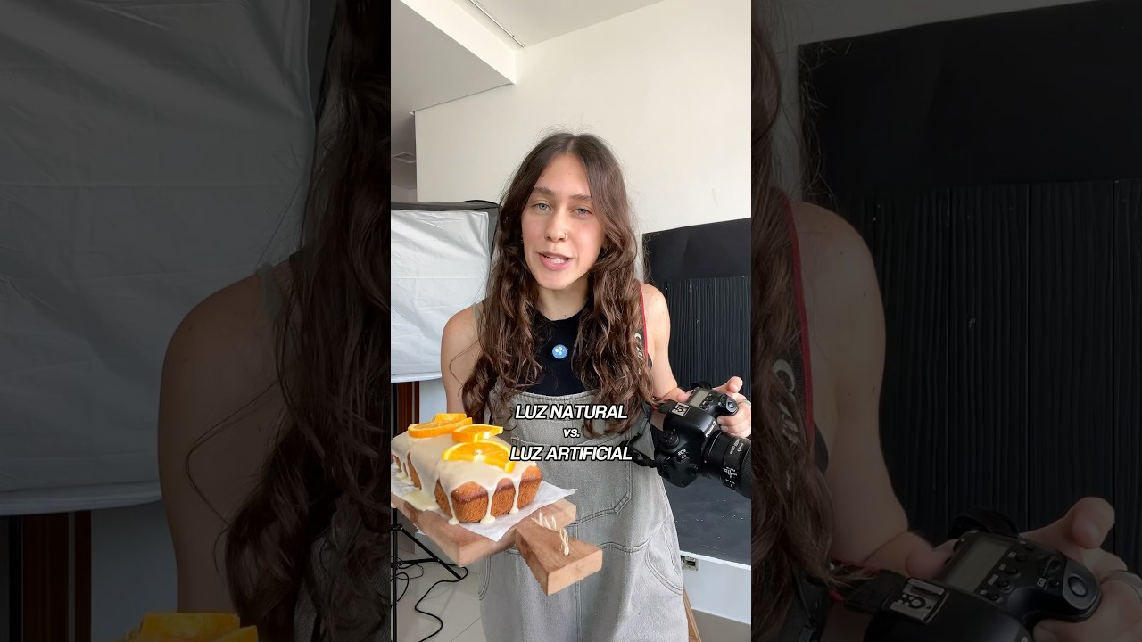 LUZ NATURAL vs. LUZ ARTIFICIAL na fotografia de comida | tutorial luz dram&aacute;tica 💡