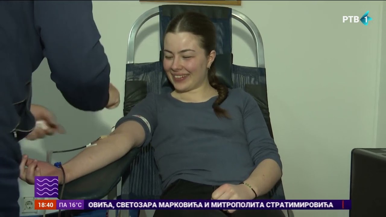 Punoletni srednjoškolci u Vršcu dobrovoljno dali krv