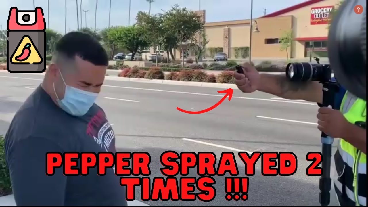 Frauditor Pepper Sprays Innocent Civilian At The Gym !