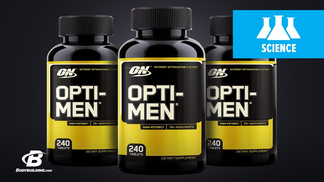 Optimum Nutrition Opti-Men Multivitamin | Science-Based Overview
