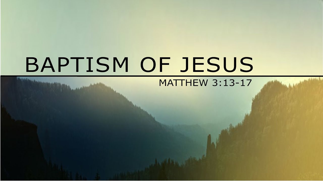 Come on in, Jesus Thinks the water is fine.