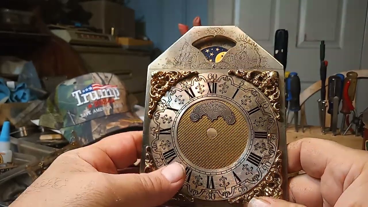Repairing a WUBA or J Warmink Dutch clock. 20220411 190553