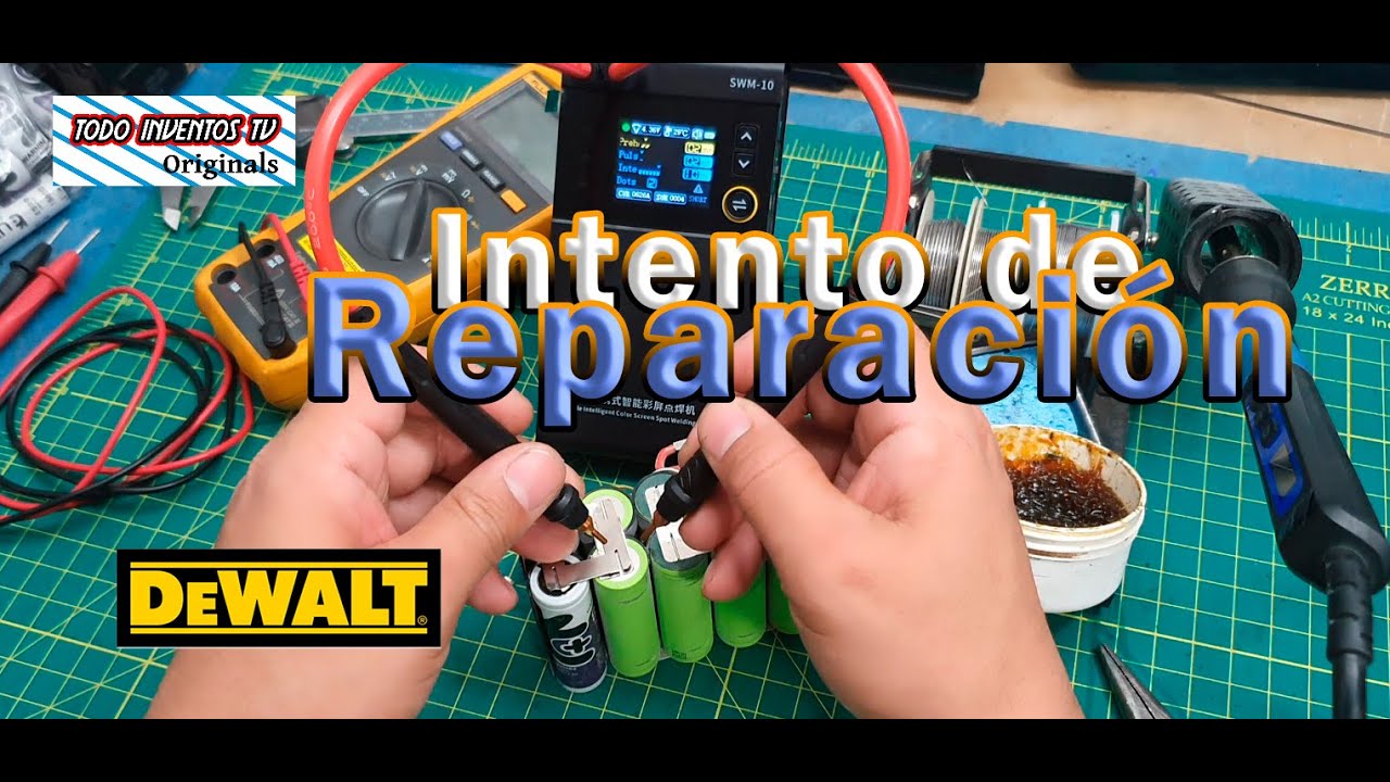 Como ARREGLAR una BATERIA DeWalt 20V - Muy Facil