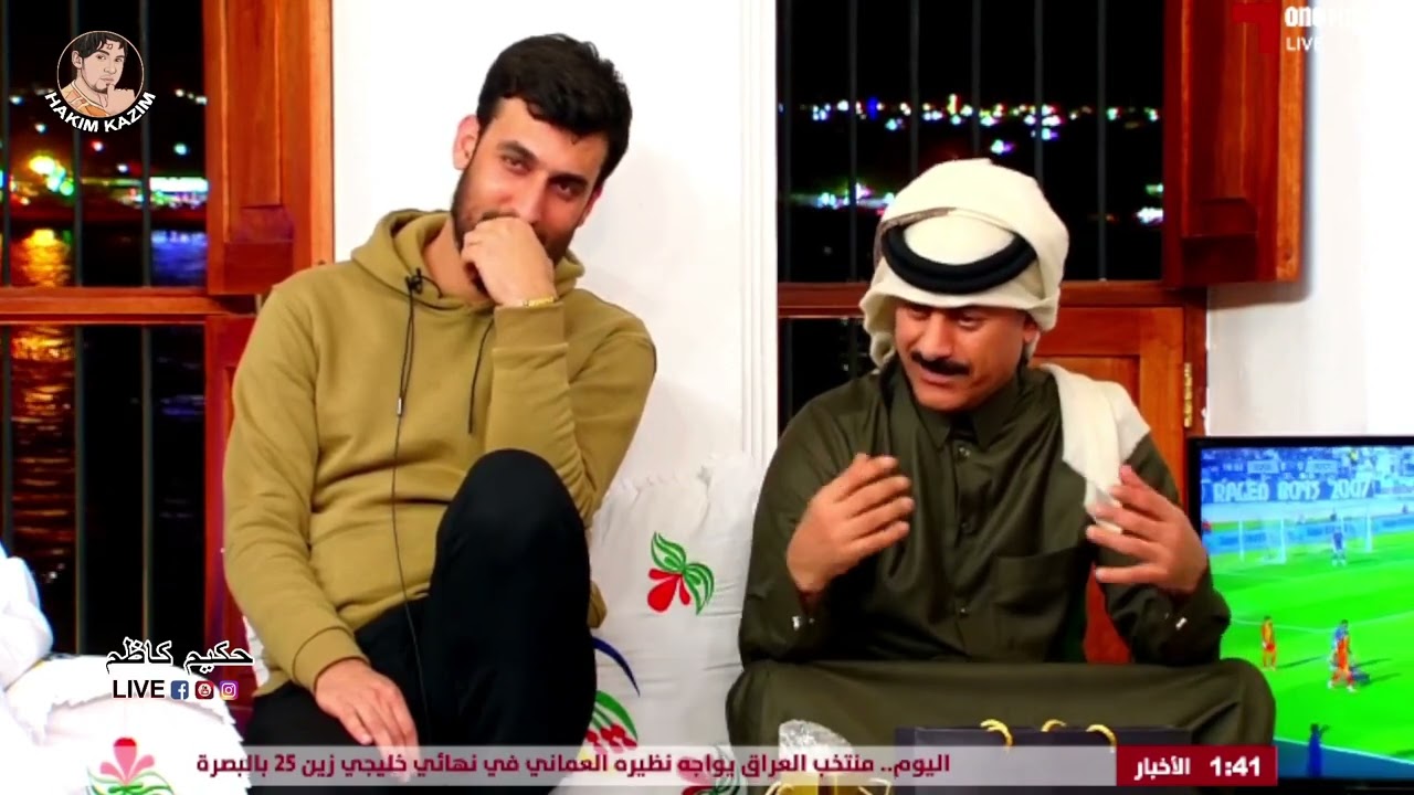 المنشد محمد الحلفي في برنامج المجلس مع خالد جاسم يدهش الحضور بصوته