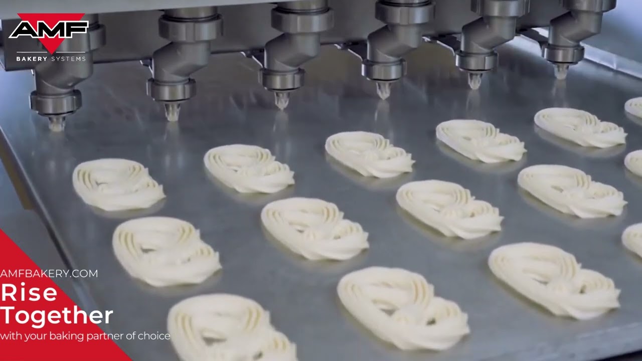 First universal Depositor capable of depositing a wide range of cookies, meringues and more.