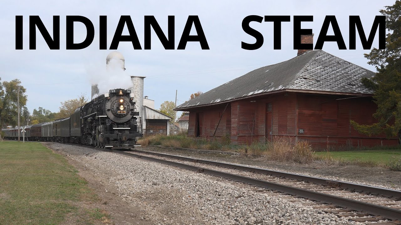 EXPERIENCE THE GOLDEN AGE OF STEAM WITH 765 IN INDIANA  (4K) Indiana Rail Experience.