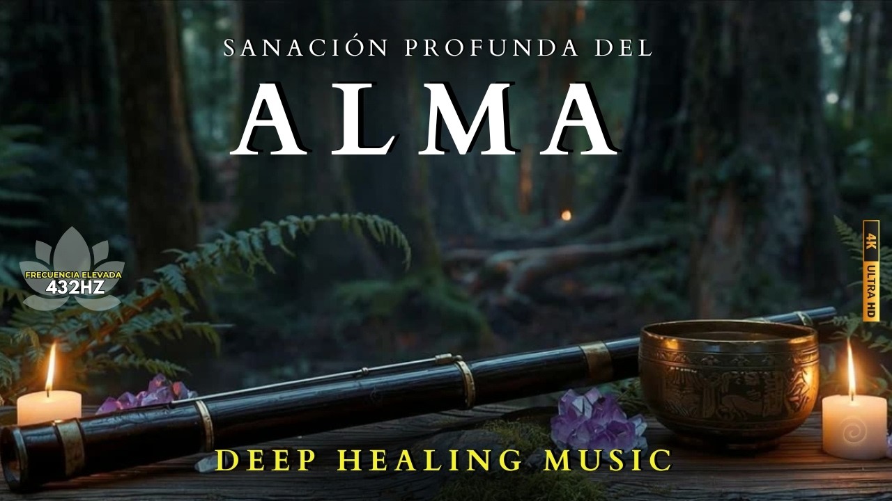 432Hz Sanación Profunda del Alma | Libera Heridas Emocionales y Reconecta tu Ser | Deep Healing 4K
