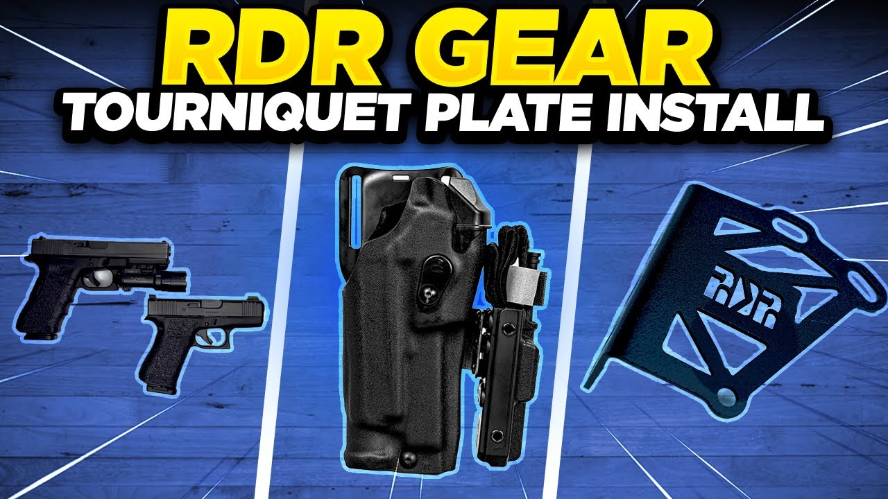 RDR Gear Tourniquet Plate Install! (DIY TQ Plate Install)
