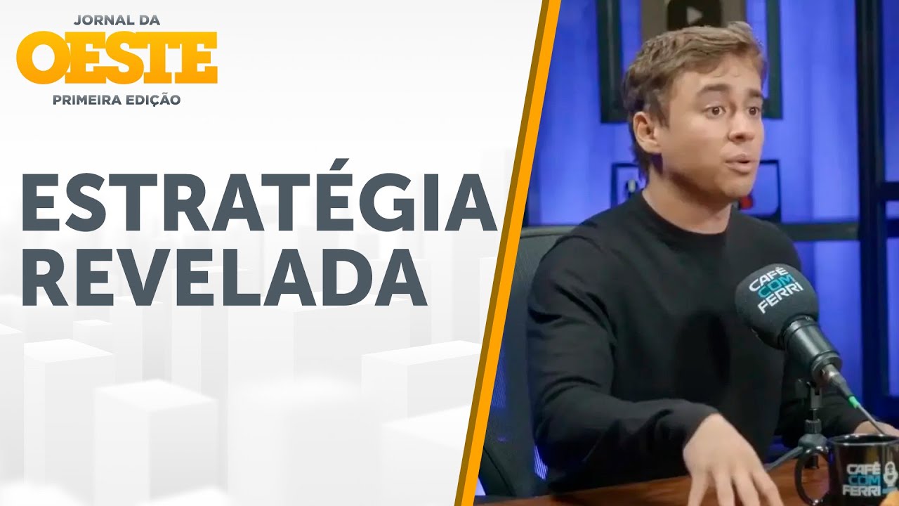 Nikolas Ferreira prioriza Minas no 1º turno e fala sobre Flávio Bolsonaro