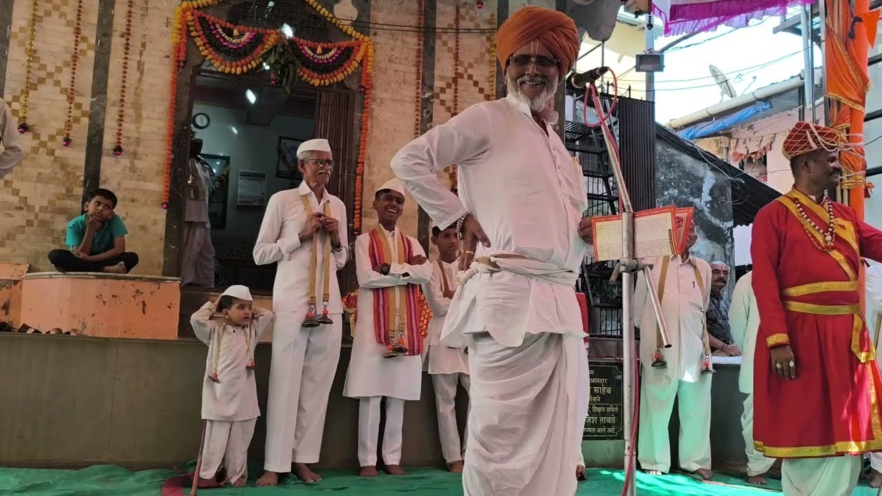 तुकाराम महाराज बीजसप्ताह निमित्ताने घाटकोपर येथील दास महाराज मनसुख यांचे काल्याचे किर्तन