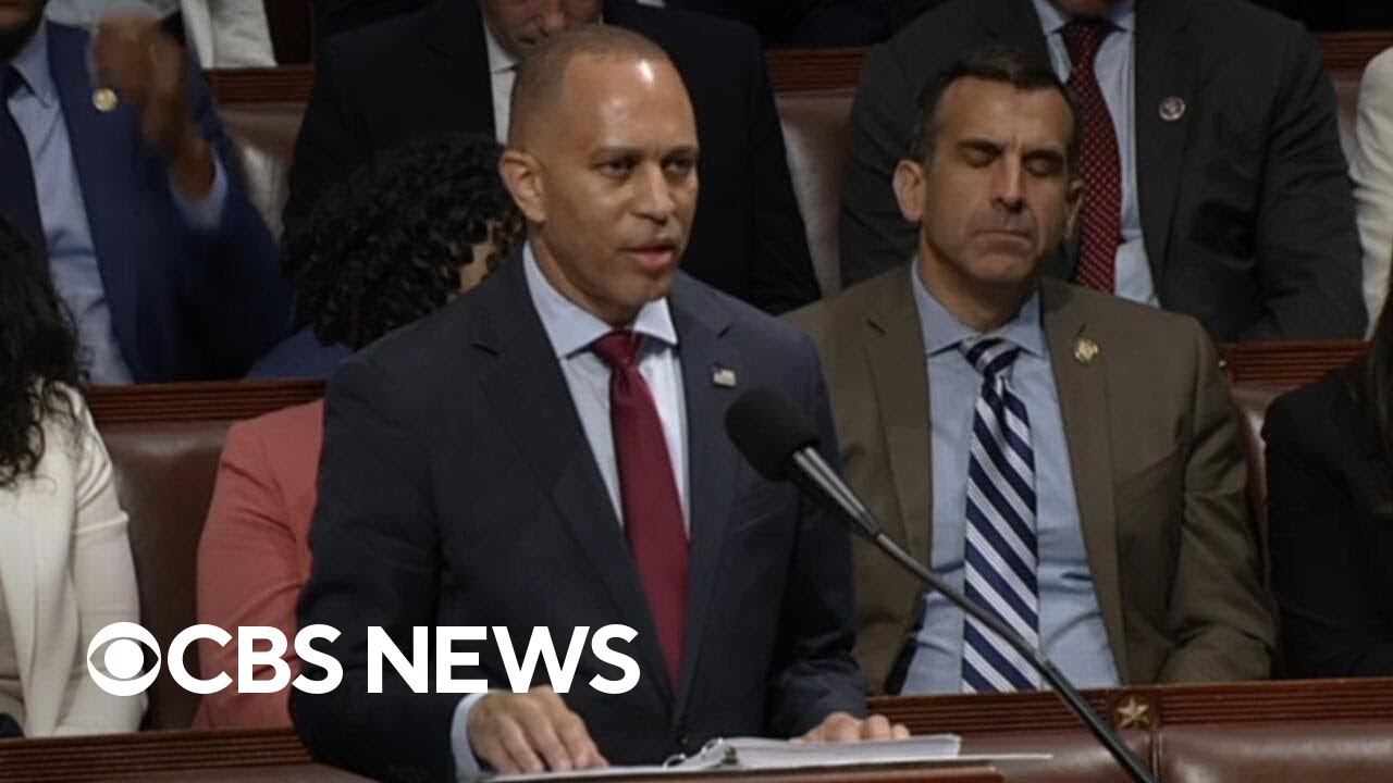 What to know about Rep. Hakeem Jeffries hours-long House speech ahead of budget bill vote