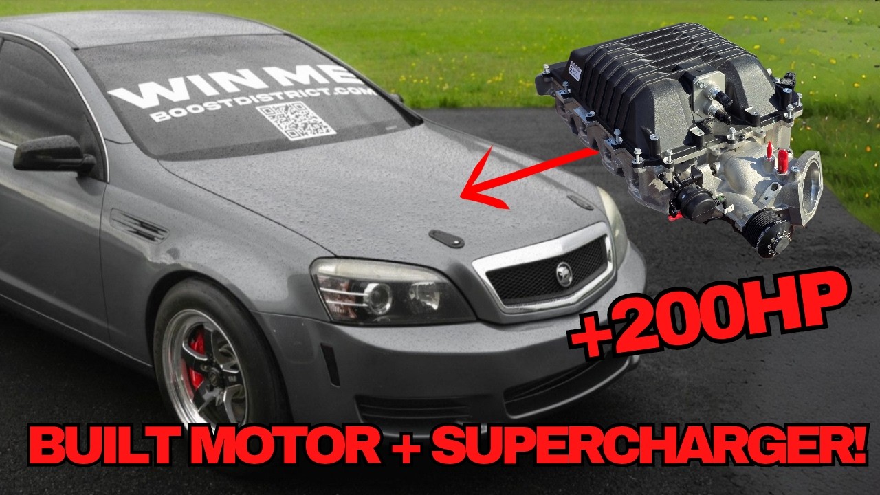 Adding an LSA Supercharger on our Caprice PPV