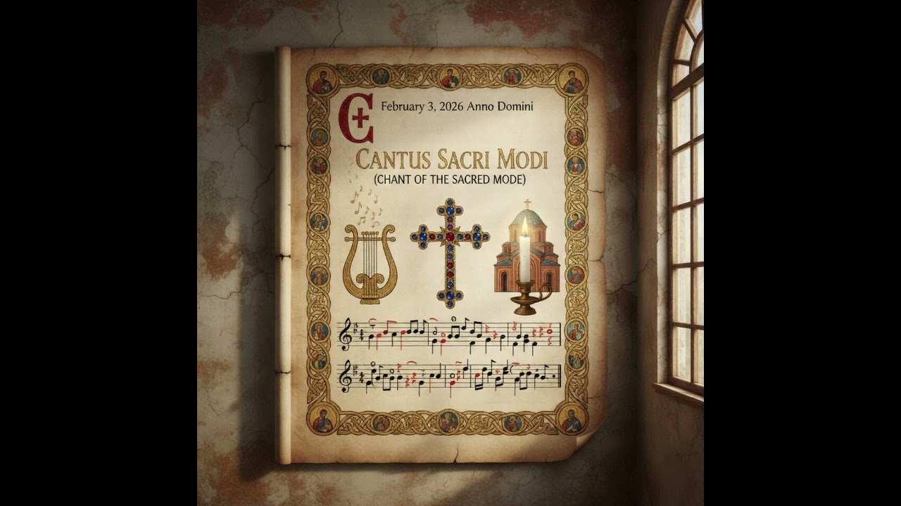 Cantus Sacri Modi ✝️🕯️🏛️ (Chant Of The Sacred Mode) — Music For Meditation, Study & Relaxing
