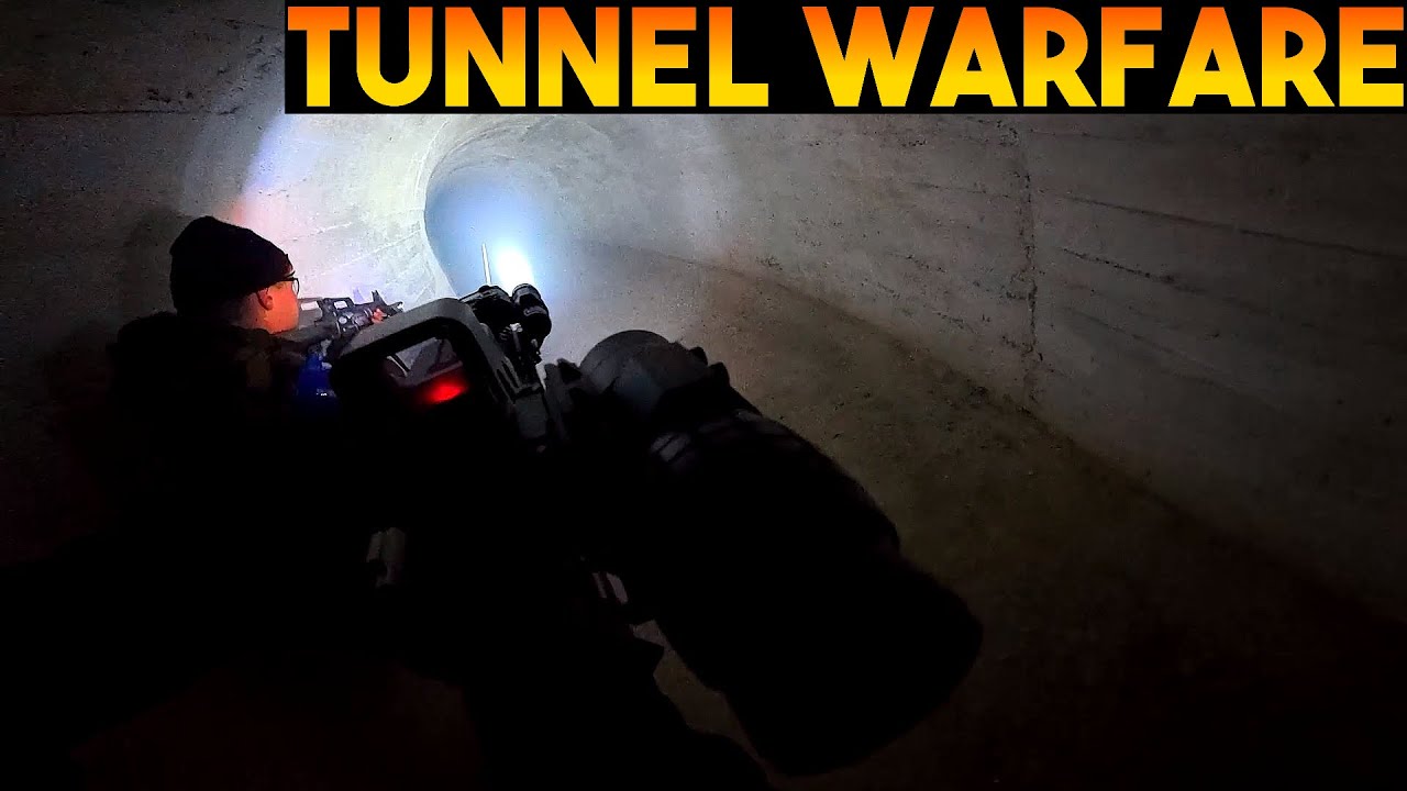 WOJNA TUNNELOWA (ROZGRYWKA AIRSOFTOWA)