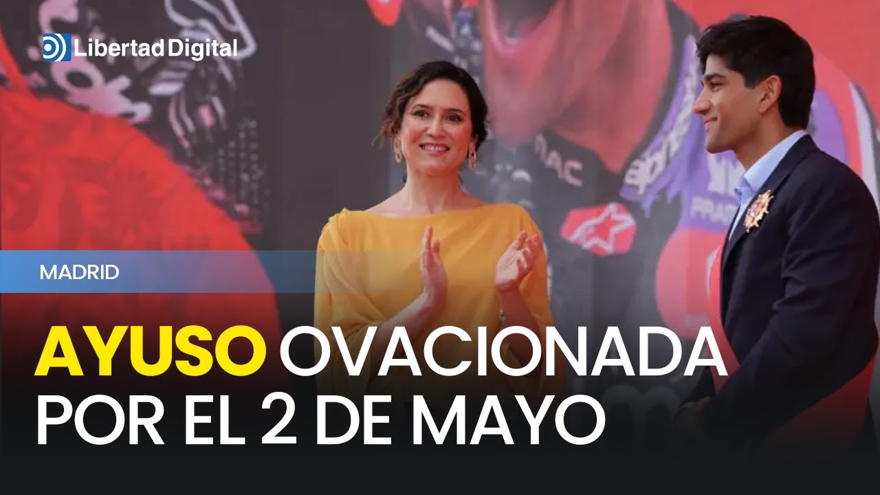 MADRID | Ayuso ovacionada por el 2 de mayo en Madrid pese al mal tiempo