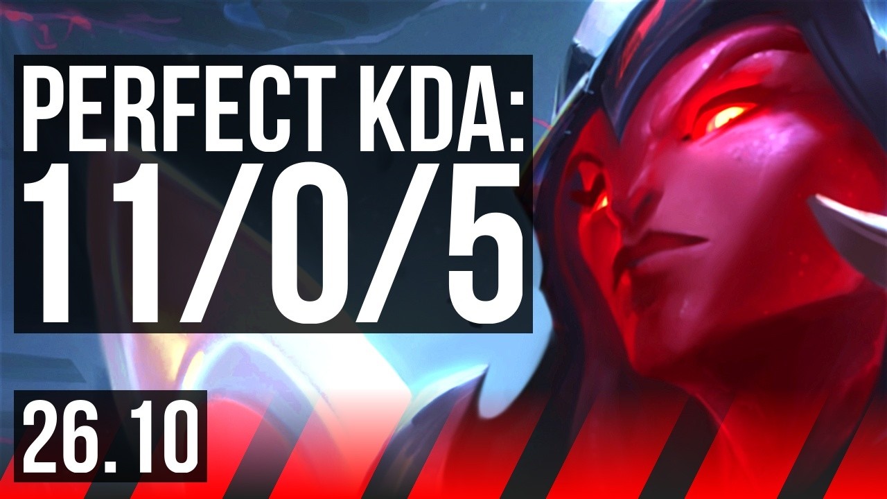 CASSIOPEIA vs DARIUS (TOP) | Perfect KDA: 11/0/5 | EUW Master | 26.10
