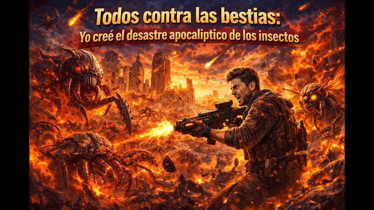 Todos contra las bestias: Yo creé el desastre apocalíptico de los insectos