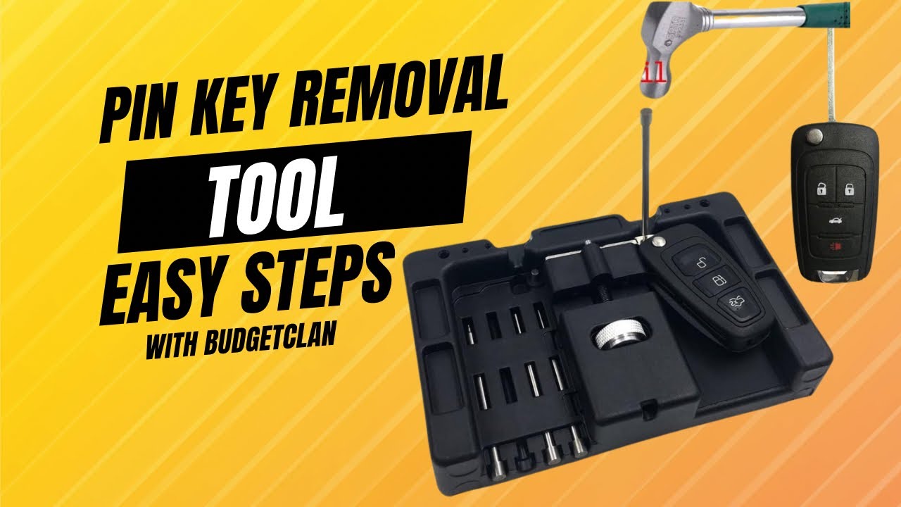 How to Use the Car Flip Key Vice Fixing Pin Removal Tool for Quick Key Repairs | Step-by-Step Guide