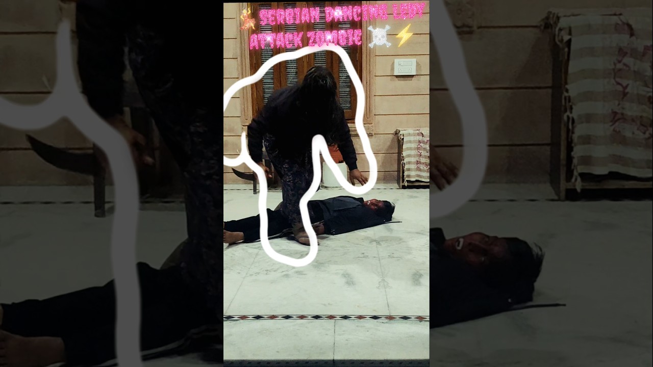 ☠️Zombie And Serbian Dancing Lady || HorrorPoV  #shorts #serbian #trending #Horrorminaboys #trading