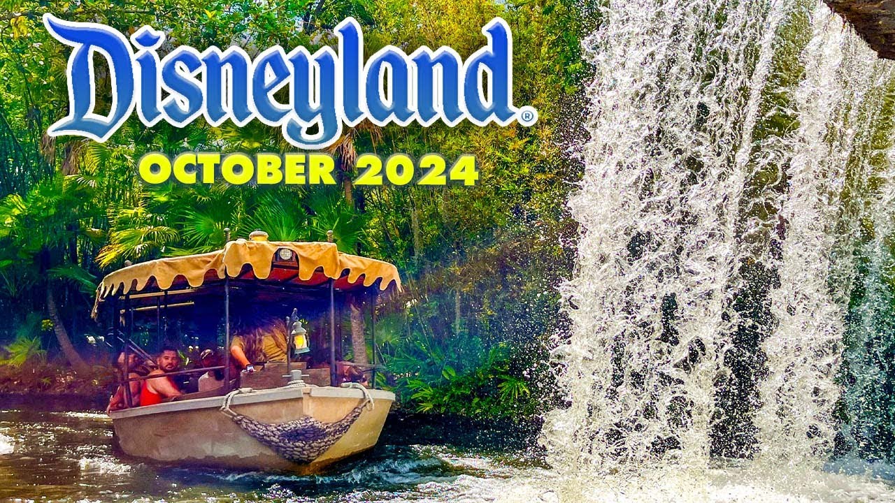Dumbo, Jungle Cruise, Winnie the Pooh, Haunted Mansion | Disneyland Tour October 2024