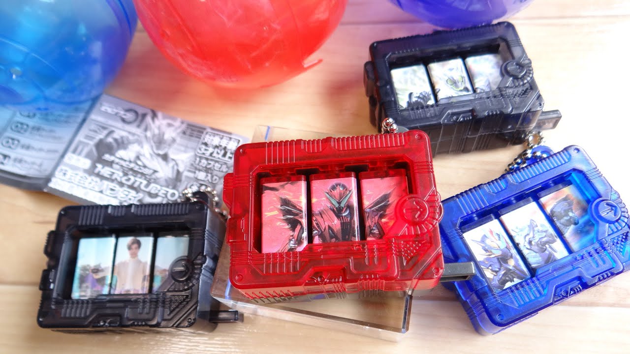 まさかの4個中2個がエラー品www 1回200円 ガシャポン ヒーローチューブ3 全4種レビュー！メタルクラスタホッパー・ランペイジバルカン・迅バーニングファルコン