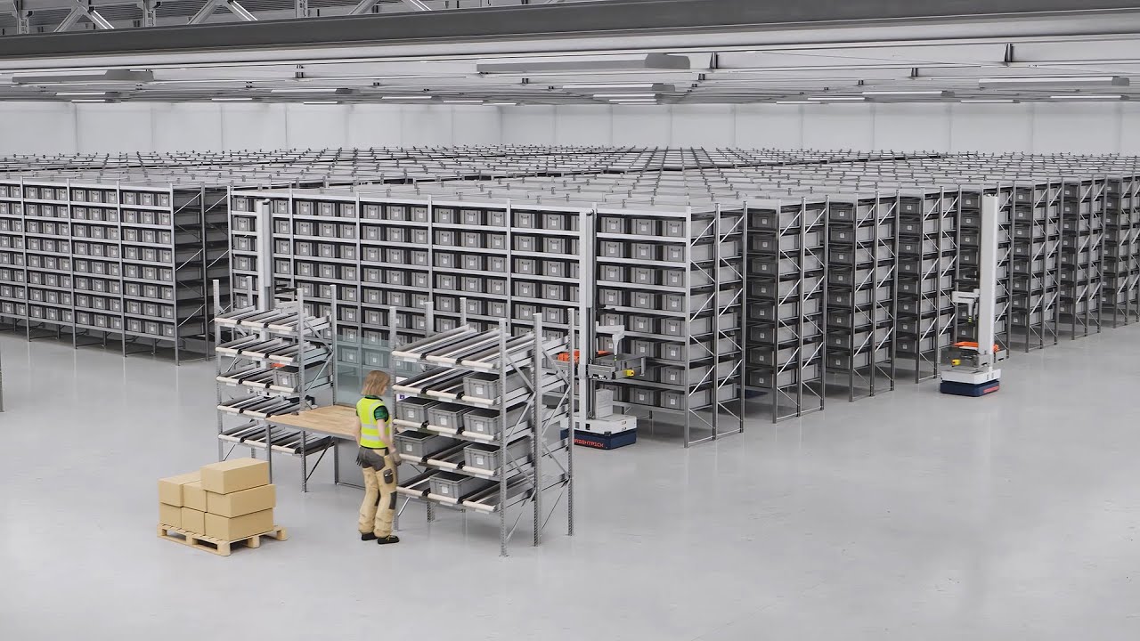 World’s most efficient warehouse automation solution for order picking and fulfillment | Brightpick
