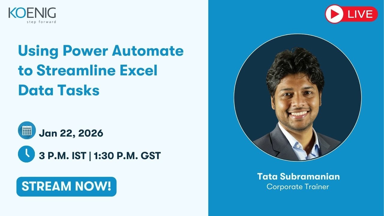 Using Power Automate to Streamline Excel Data Tasks