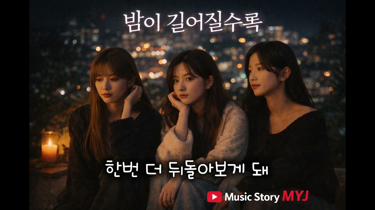 밤이 길어질수록 🌙 | 감성적인 노래 | Music Story MYJ