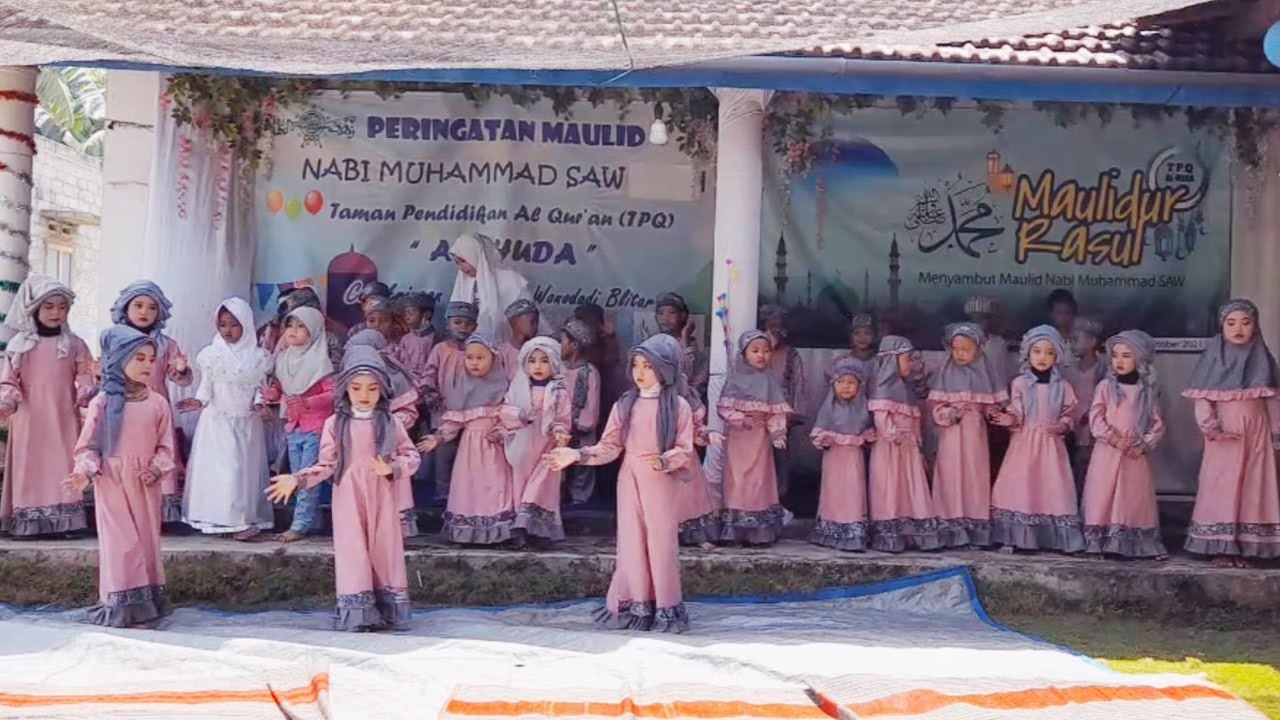 TARI ANAK SHOLATLAH SEBELUM DISHOLATKAN | TPQ AL-HUDA | KOLOMAYAN | WONODADI | BLITAR